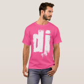 Wees de diskjockey - Stijlvolle DJ T-shirt (Voorkant volledig)