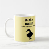 Wees de DUCK! Koffiemok (Links)