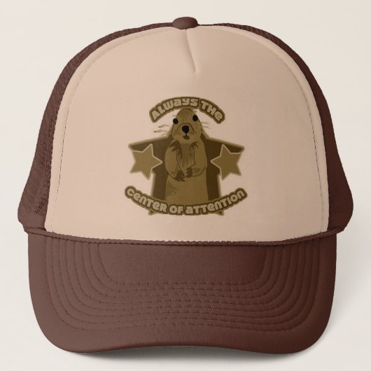 Wees de eekhoorn trucker pet (Voorkant)
