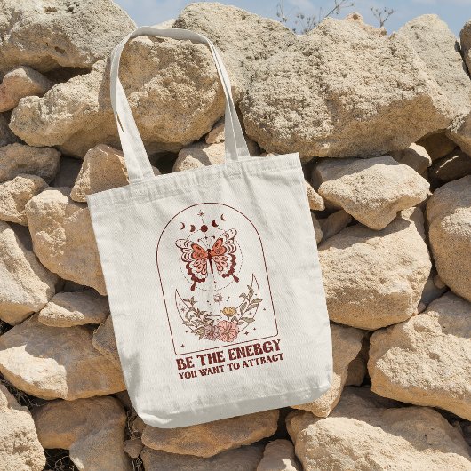 Wees de energie die je Boho wilt aantrekken Tote Bag