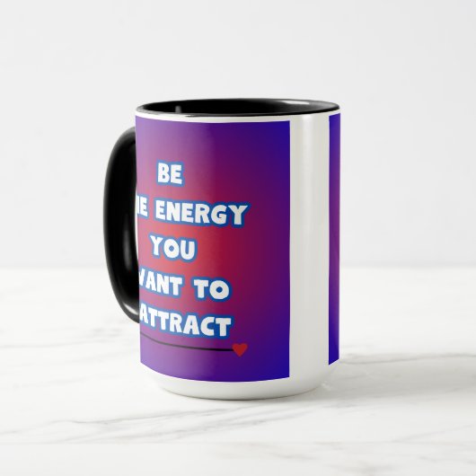 Wees de energie.. mok (Voorkant links)