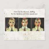 Wees de fantastische briefkaart (Voorkant)