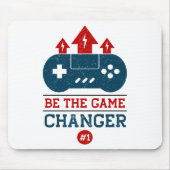 Wees de game changer #1 Gaming Muismat (Voorkant)