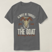 Wees de geit t-shirt (Design voorkant)