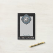 Wees de Godin gepersonaliseerd Post-it® Notes (Op bureau)