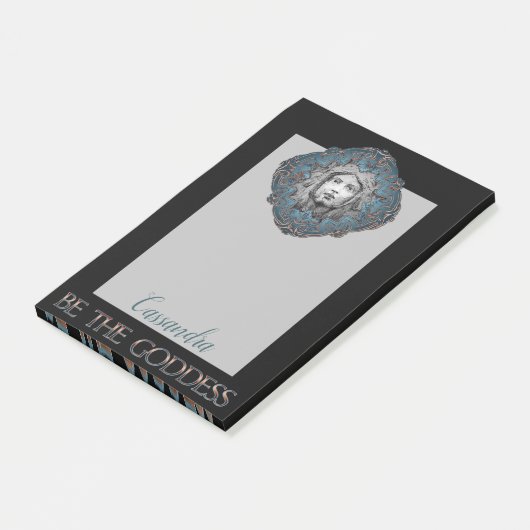 Wees de Godin gepersonaliseerd Post-it® Notes (Schuin)