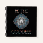 Wees de Godin spiraal Notitieboek (Voorkant)