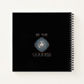 Wees de Godin spiraal Notitieboek (Achterkant)