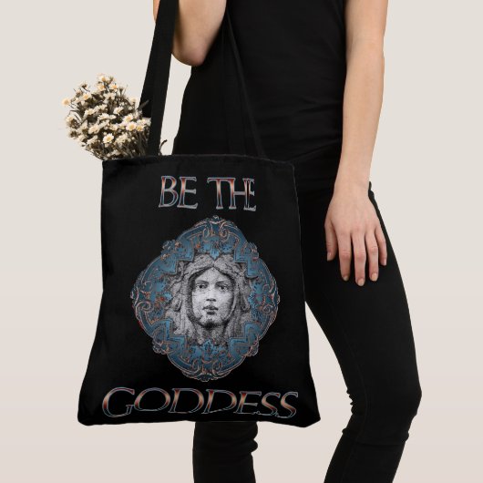 Wees de godin tote bag (Dichtbij)