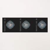 Wees de godin yogamat (Achterkant (horizontaal))