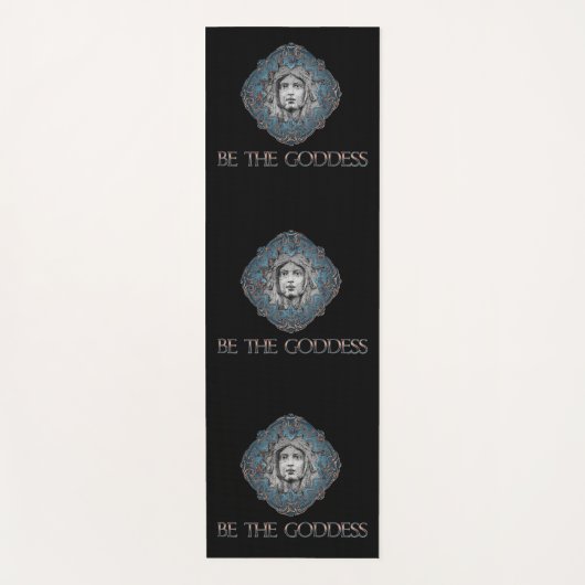 Wees de godin yogamat (Voorkant)