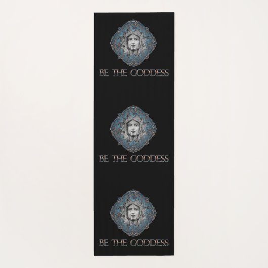 Wees de godin yogamat (Achterkant)