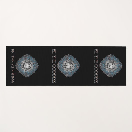 Wees de godin yogamat (Voorkant (horizontaal))