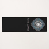 Wees de godin yogamat (Achterkant (horizontaal))