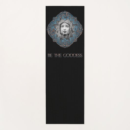 Wees de godin yogamat (Voorkant)