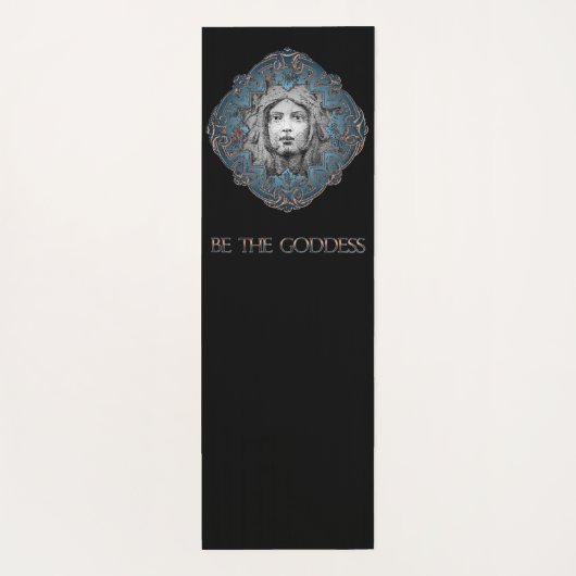 Wees de godin yogamat (Achterkant)