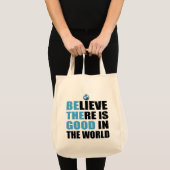 Wees de goede Inspirerend Canvas tas (Voorkant (product))