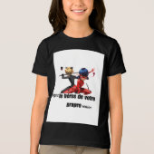 Wees de held van je eigen verhaal Tri-Blend shirt (Voorkant)