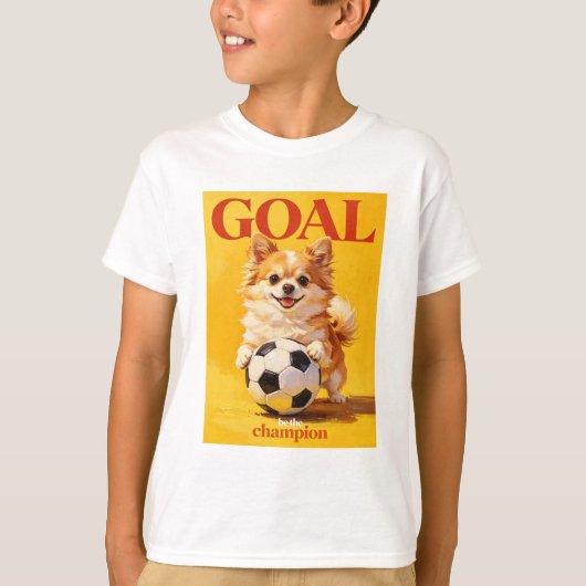 Wees de Kampioen Voetbal T-shirt (Voorkant)