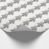 Wees de kerstboom cadeaupapier (Hoek)