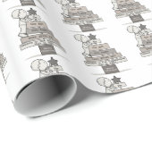 Wees de kerstboom cadeaupapier (Rol Hoek)