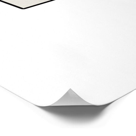 Wees de kerstboom poster (Hoek)