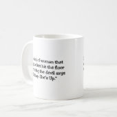 Wees de Kinda Woman.. Koffiemok (Voorkant links)