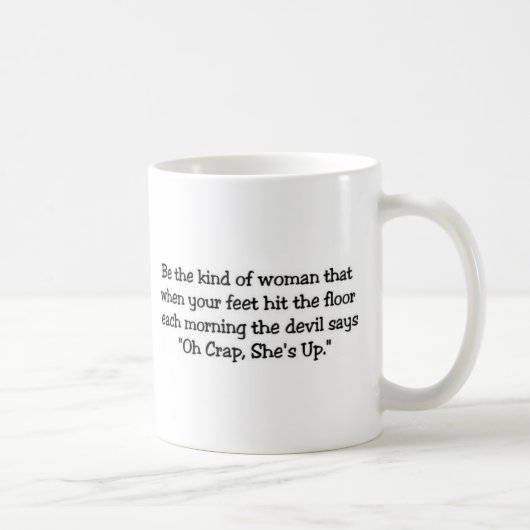 Wees de Kinda Woman.. Koffiemok (Rechts)