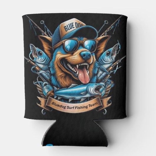 WEES DE LEIDENDE HOND BLIKJESKOELER (Achterkant)