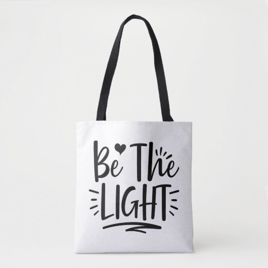 Wees de lichte Canvas tas (Voorkant)