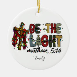 Wees de lichte kerst ornament, trendy meisje keramisch ornament