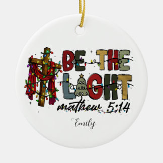 Wees de lichte kerst ornament, trendy meisje keramisch ornament