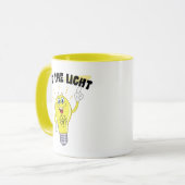 Wees de Lichte Koffie Mok Koffiekopje|Christelijke (Voorkant links)