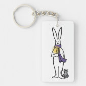 Wees de Light Bunny Sleutelhanger (Voorkant)