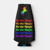 Wees de magische regenboog flesjeskoeler (Voorkant)