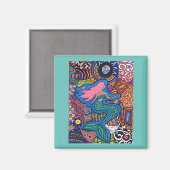 Wees de MERMAID Magnet (Voorkant / Achterkant)