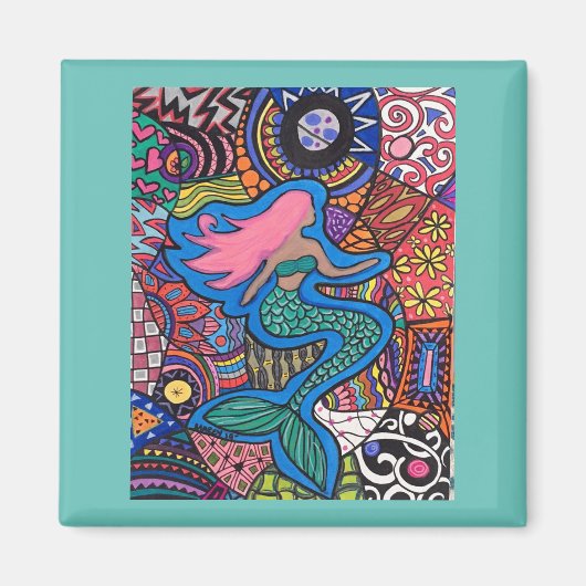 Wees de MERMAID Magnet (Voorkant)