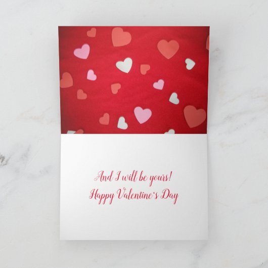 "Wees de mijne!" Kaart (Binnen)