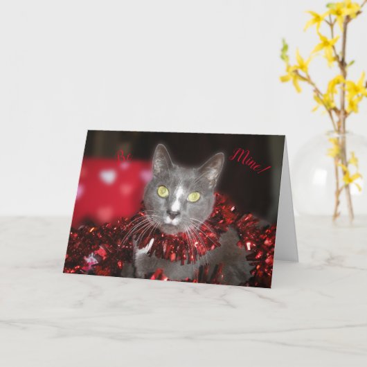 "Wees de mijne!" Kaart (Gele Bloem)