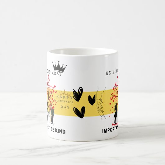 Wees de mijne, maar wees vriendelijk - hartverwarm koffiemok (Center)