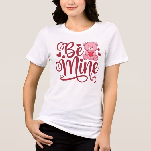 Wees de mijne Tri-Blend shirt (Voorkant)
