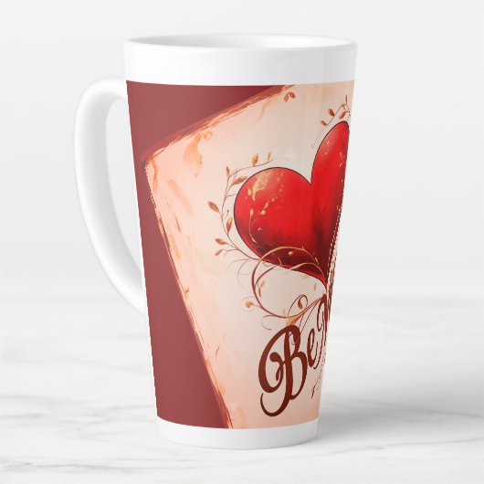 Wees de mijne - Valentijn Latte Mok (Linkerhoek)