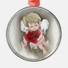 Wees de mijne Valentijn Premium Round Ornament