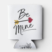 Wees de mijnstutten Valentijnse Blikjeskoeler (Achterkant)