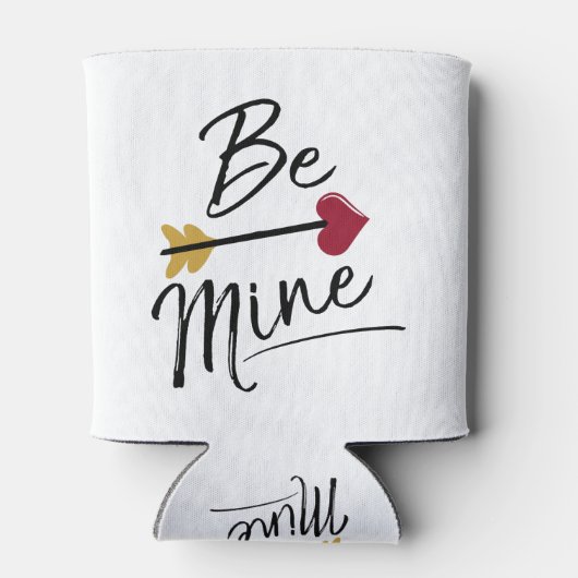 Wees de mijnstutten Valentijnse Blikjeskoeler (Achterkant)