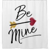 Wees de mijnstutten Valentijnse Douchegordijn (Voorkant)