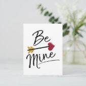 Wees de mijnstutten Valentijnse Feestdagenkaart (Staand voorkant)