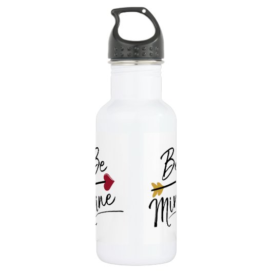 Wees de mijnstutten Valentijnse Waterfles (Achterkant)