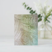 Wees de opdracht Wijzigen - Ghandi Briefkaart (Staand voorkant)