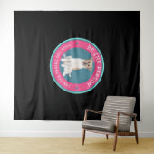 Wees de persoon die je hond denkt dat je bent wandkleed (In Situ (horizontaal))